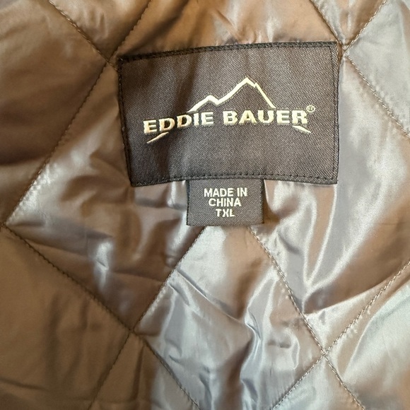 Eddie Bauer Women's 2 in 1 Coat/Raincoat with Removable Quilted Lining Red TXL - Picture 13 of 13